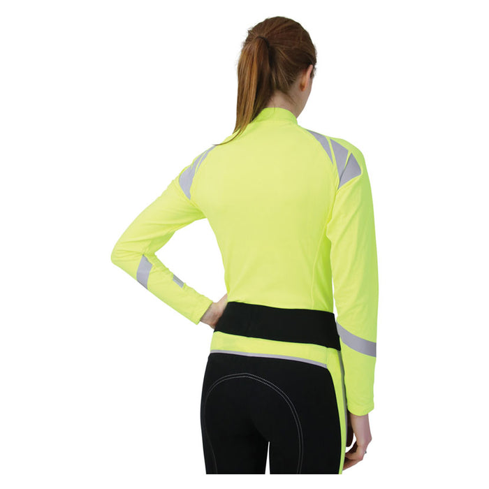 Hy Equestrian Reflector Base Layer Yellow Ladies