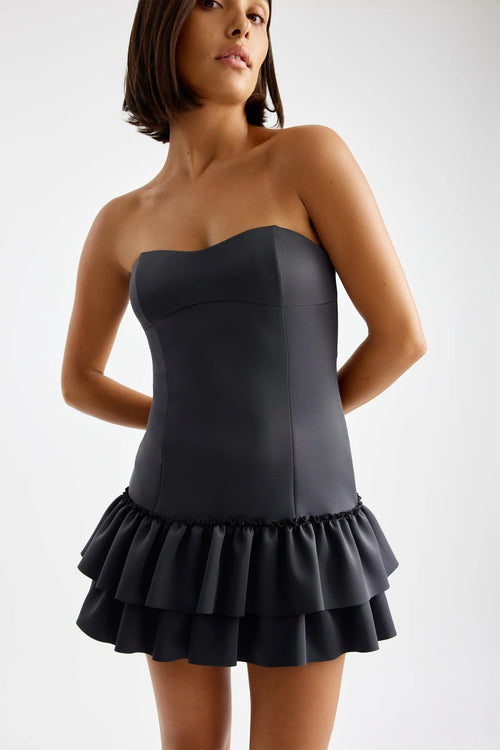 Zion Dress - Charcoal