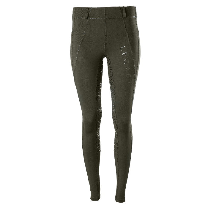 Legacy Ladies Riding Tights Olive Green