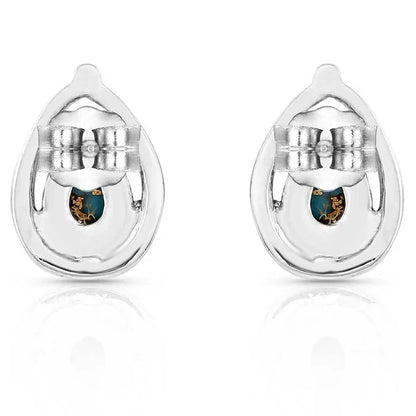 Montana Silversmiths Touch of Turquoise Earrings ER5123