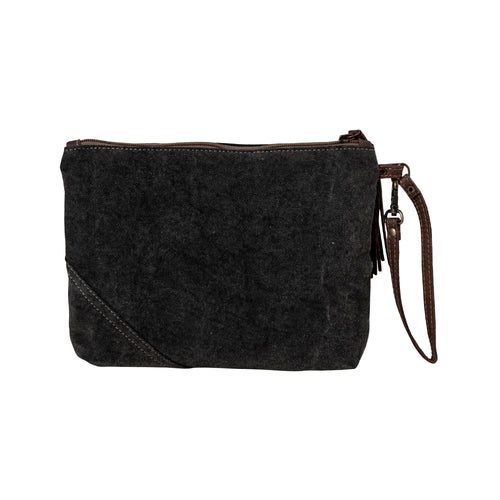 Myra Bag Blue Denim Gormully Wristlet Clutch Purse S-8400
