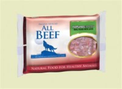 Natures Menu: Minced All Beef 12x400gm