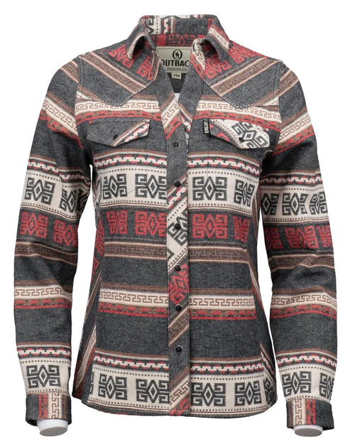 Outback Trading Company Women's Red Lorelei Performance Shirt 42239-RED