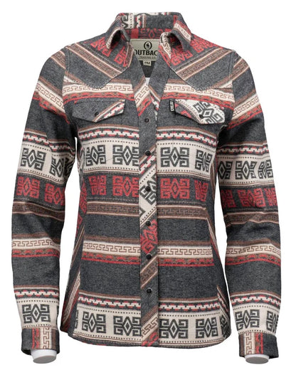 Outback Trading Company Women's Red Lorelei Performance Shirt 42239-RED