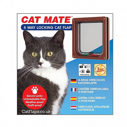 Pet Mate 4-way Locking Cat Flap