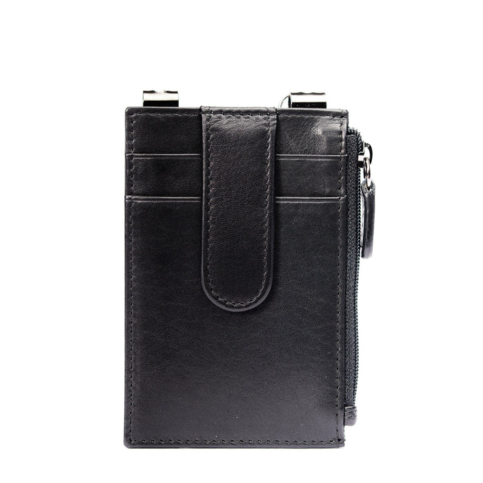 Sidekick V2 Black Genuine Leather Security Wallet 1050-BLK