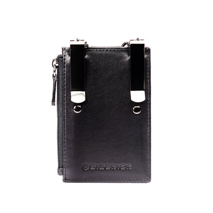 Sidekick V2 Black Genuine Leather Security Wallet 1050-BLK