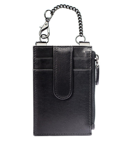 Sidekick V2 Black Genuine Leather Security Wallet 1050-BLK