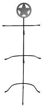 Star 3-Tier Metal Cowboy Hat Rack 01082
