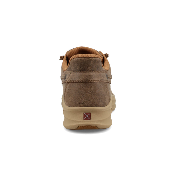 Twisted X Men's Brown EZ On Feather X Bomber Casual Shoe MCAU017