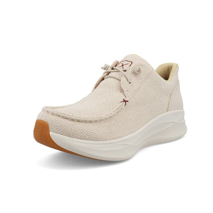 Twisted X Women's Birch Feather X Tweed Woven Fabric Moc Toe Casual Shoe WCAU008