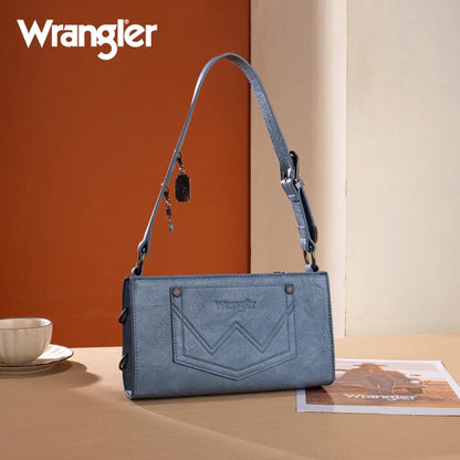 Wrangler Blue Jean Buckle Charm Small Shoulder Bag WG300-523JN
