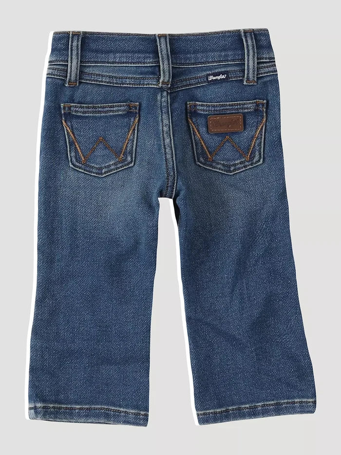 Wrangler Infant/Toddler Boy's Ropin' Stitched Pocket Boot Cut Jeans 112336776