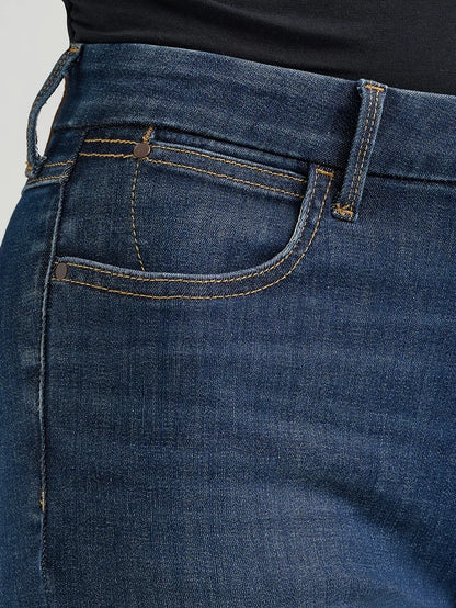 Wrangler Women's Bespoke Rosa Dark Wash High-Rise Kick Flare Jeans 112375004